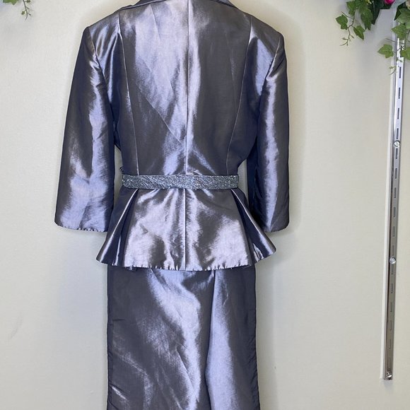 Stunning, Size 12, Jade by Jasmine Dress and Jacket Combo - Picture 6 of 6